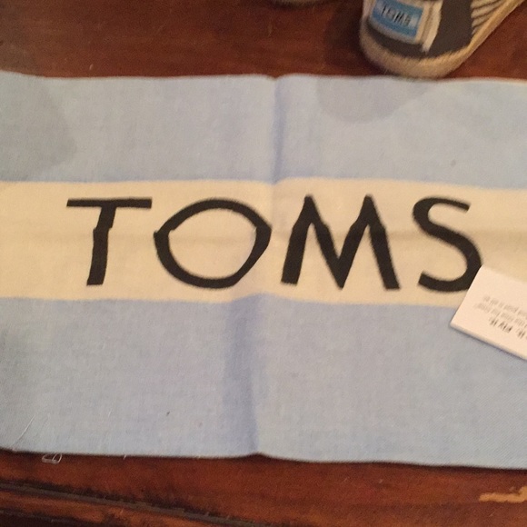 Toms gray stripe shoes - Picture 7 of 8